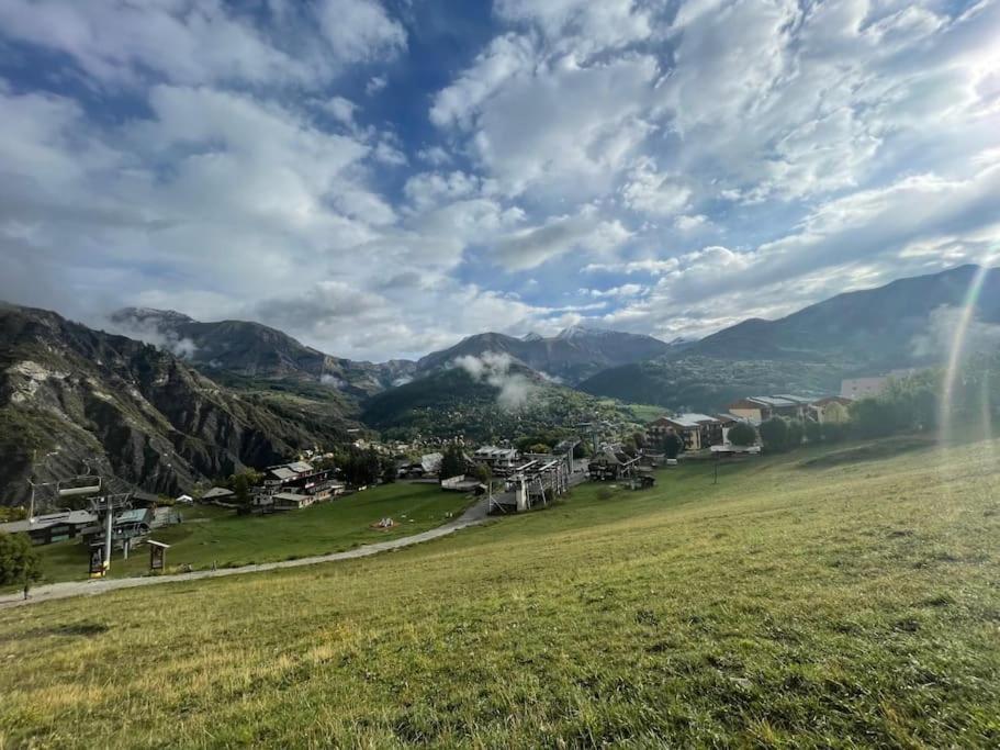 Le Seignus D'Allos T2 30M2. Aux Pieds Des Pistes. Buitenkant foto